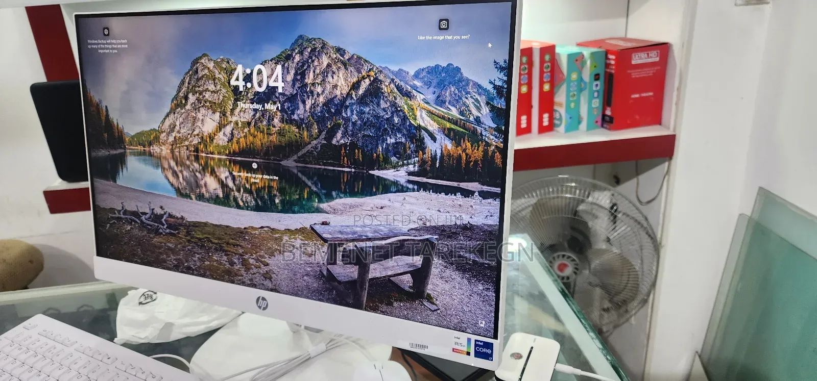 New HP 200 G4 22 All-in-One 16GB Intel Core I7 SSD 512GB