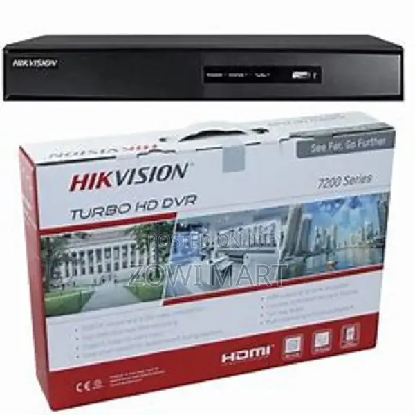 Hikvision 16-Channel Cvi DVR – 7200 Series