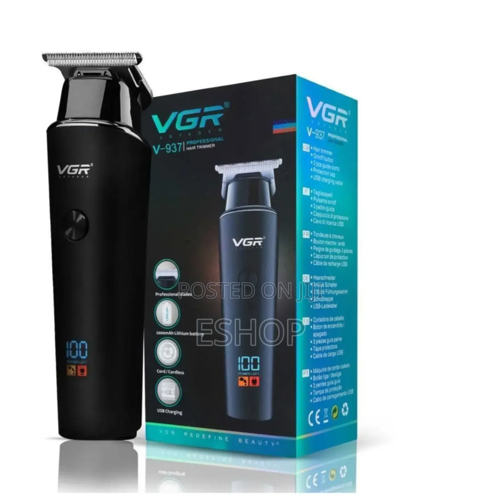 **Vgr v-937 Hair Clipper – Ideal for Beard Head Hair**