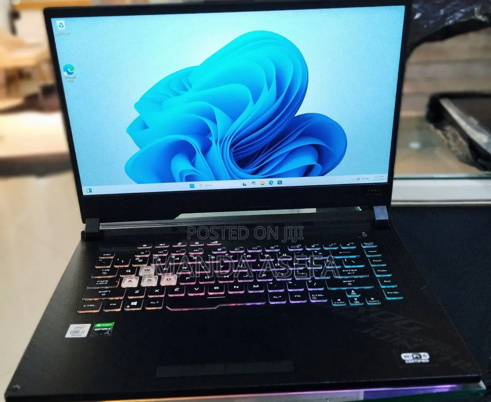 New Laptop Asus ROG Strix G15 16GB Intel Core I7 SSD 512GB