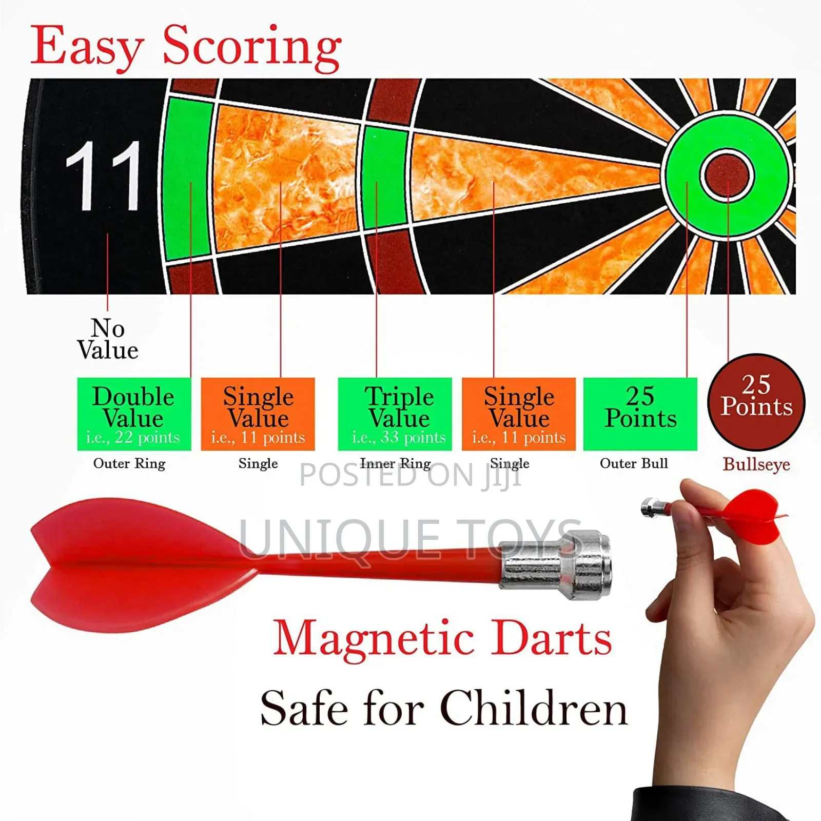 Magnetic Dartboard Game,  Dartboard  Magnetic 