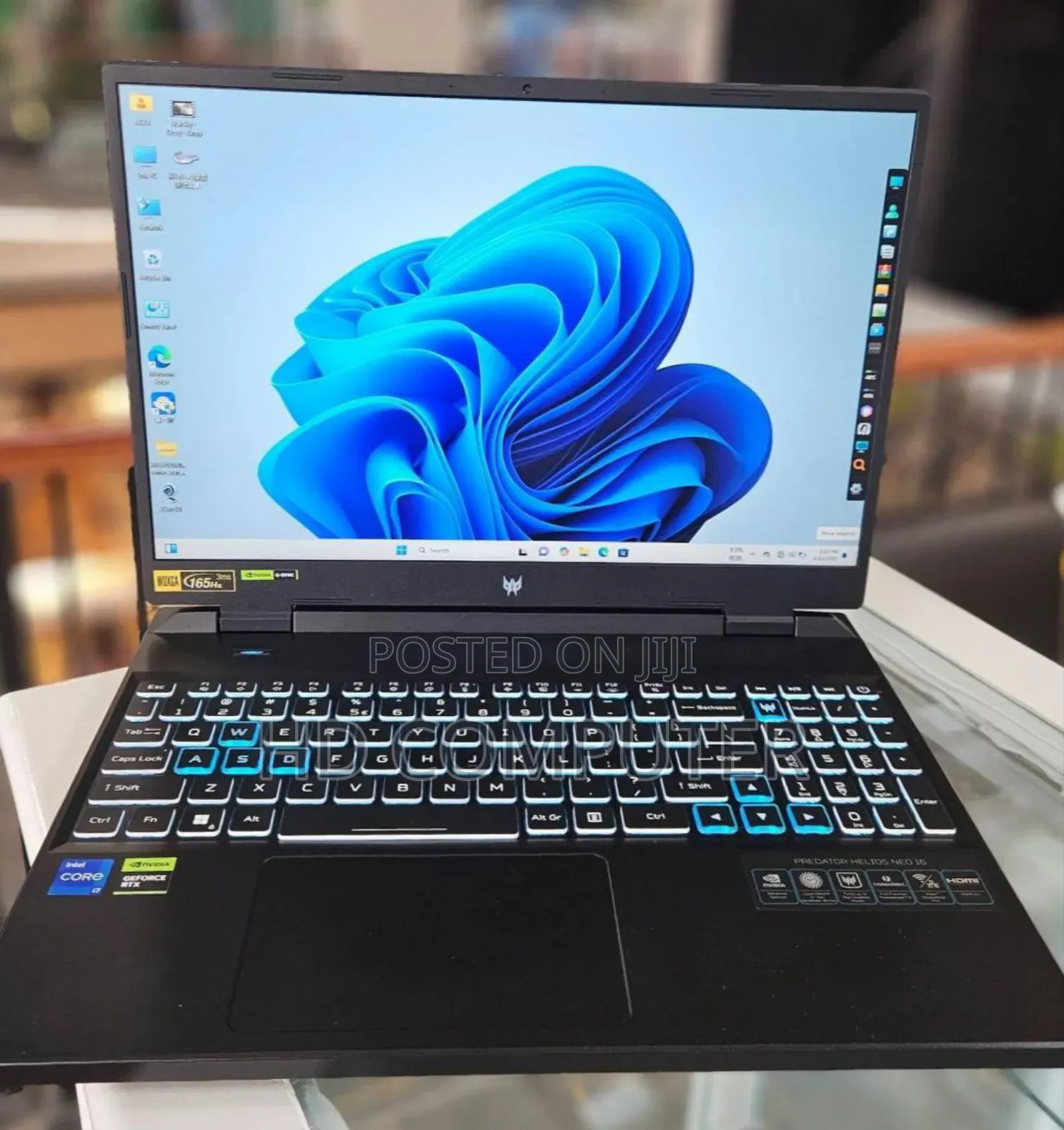 New Laptop Acer Predator Helios Neo 16 16GB Intel Core I7 SSD 1T