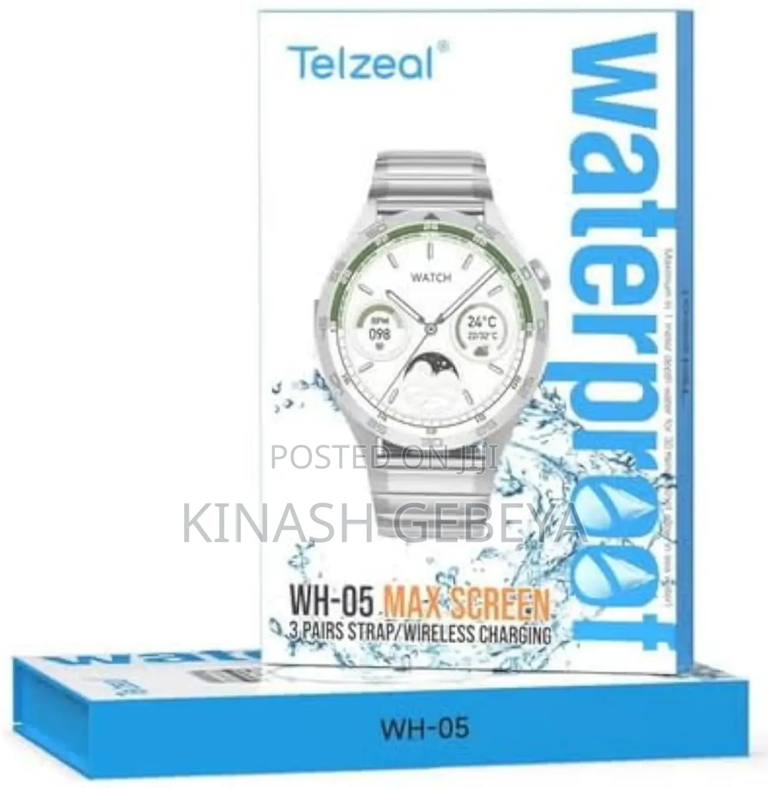 Telzeal Wh-05 High Quality Water Proof Smart Watch