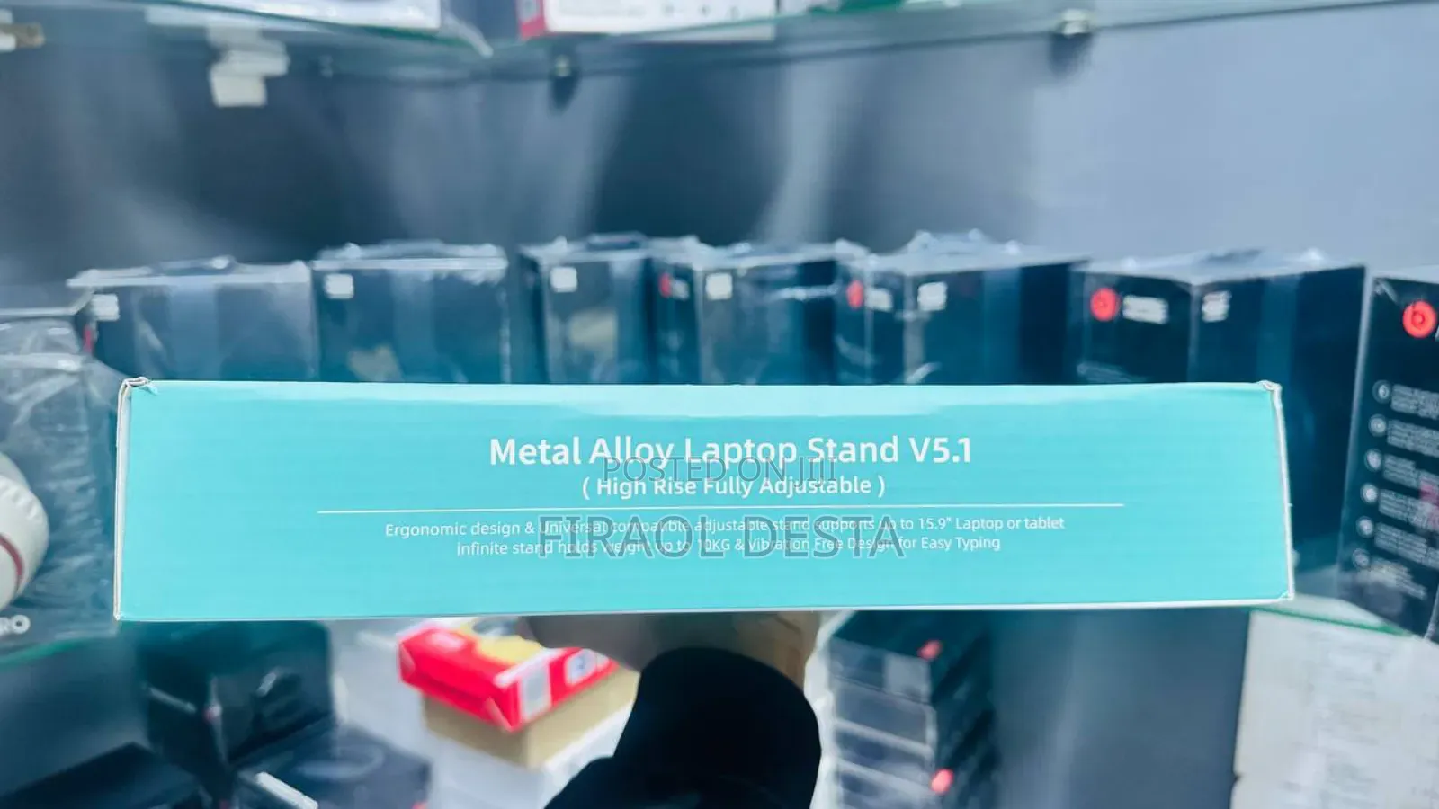 Laptop Stand With Fan ( High Quality )