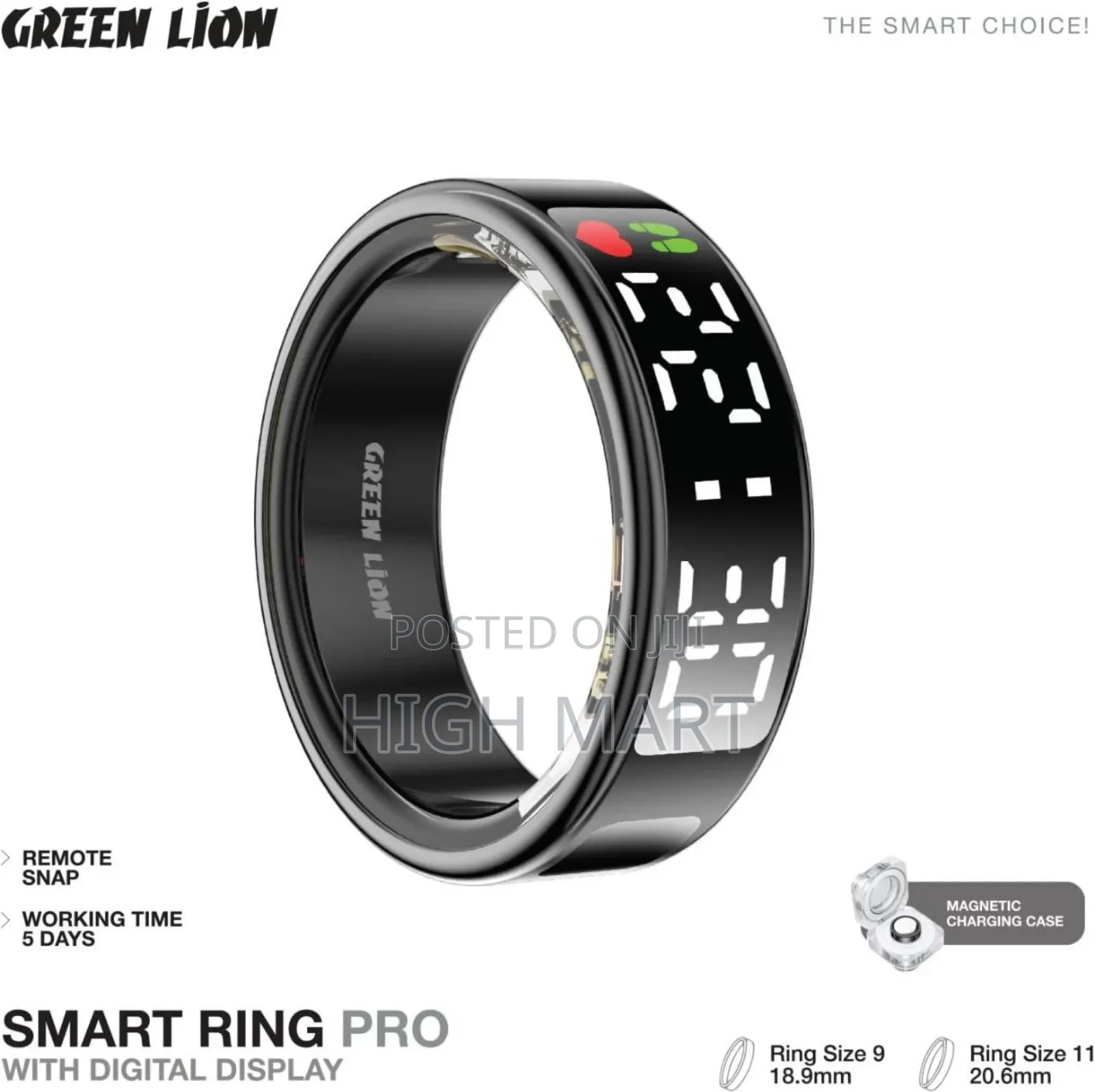 Smart Ring Pro With Digital Display