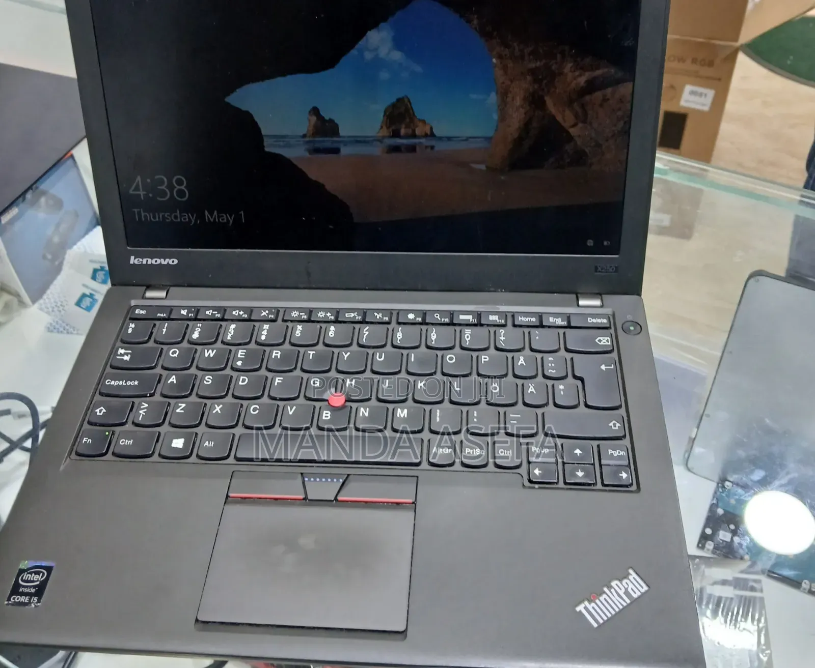 New Laptop Lenovo ThinkPad X250 8GB Intel Core I5 SSD 256GB