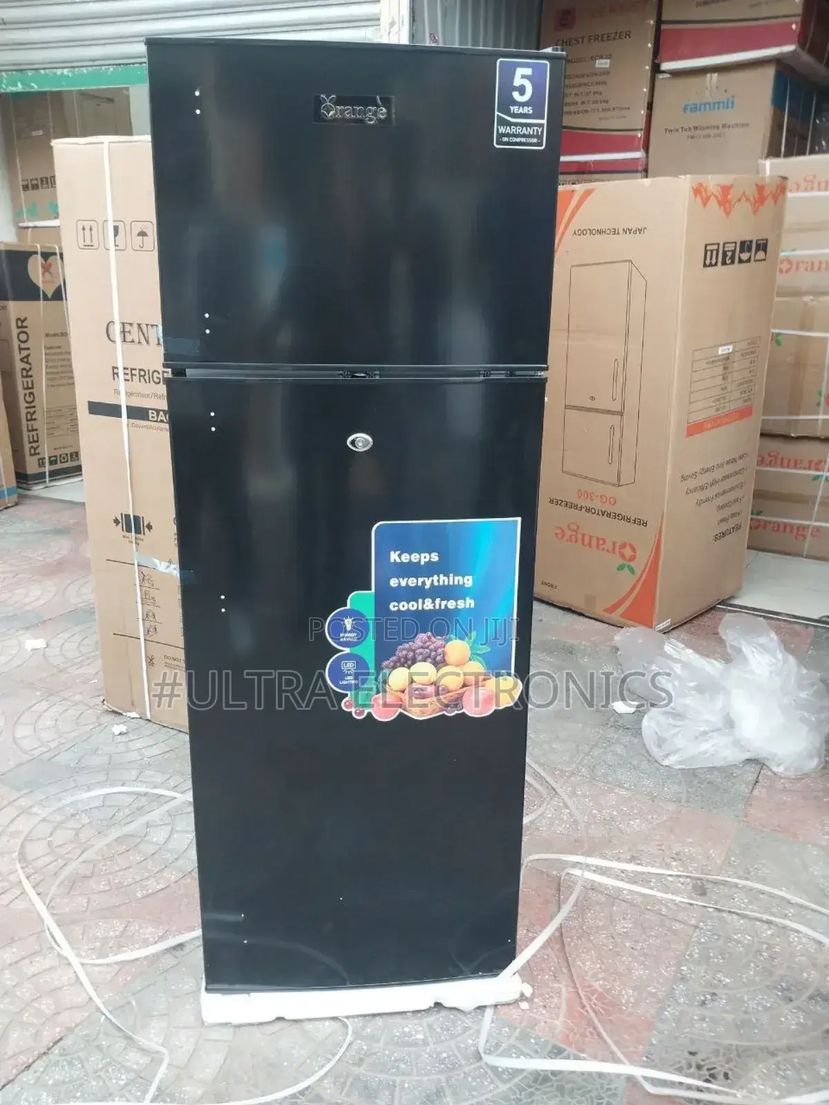 Orange Refrigerator 300l