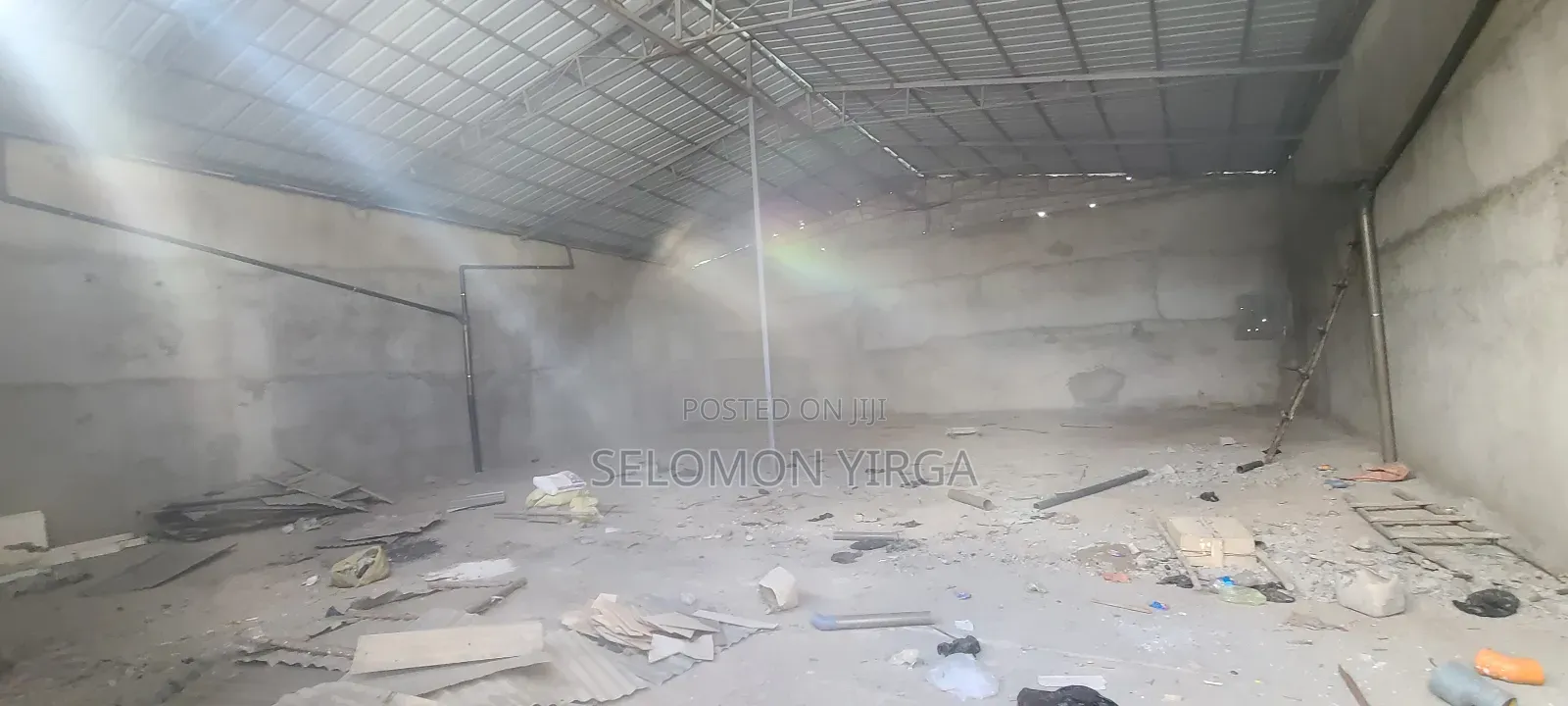 ለክራይ የቀረበ መጋዘን