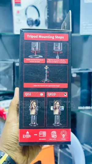 360 Degree Auto Face Tracking Selfie Stick Tripod