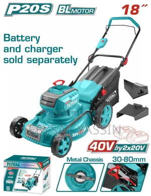 Total Cordless Lawn Mower 40v