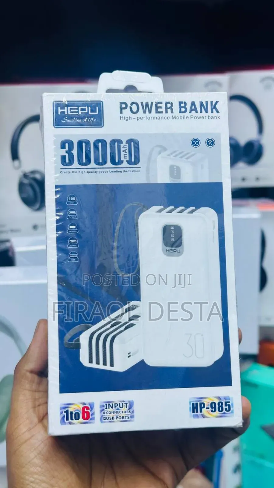 Hepu Power Bank 30,000 Mah
