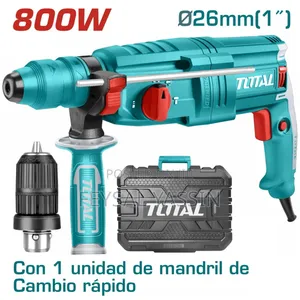 Photo - Total Rotary Hammer Drill 800w With Charge Chuck