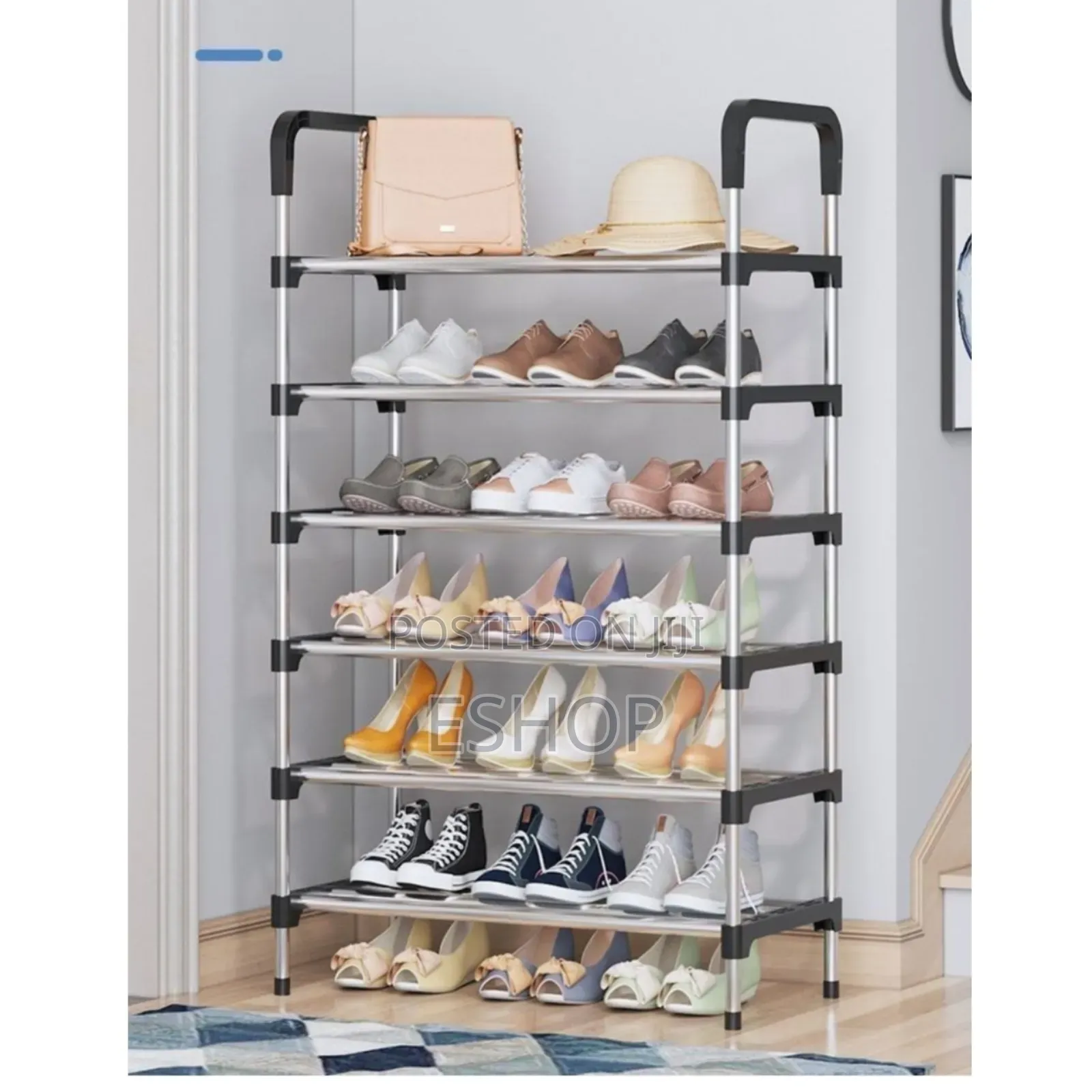 **"Great for —Versatile Shoe Rack Adapts to Your Space