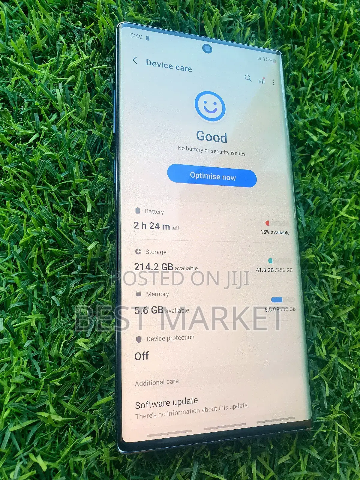 Samsung Galaxy Note 10 Plus 256 GB Black