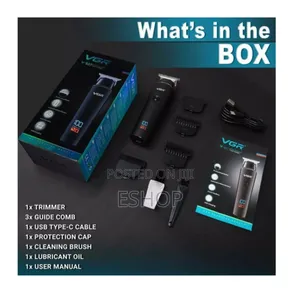 **Long-Lasting Hair Trimmer – VGR v-937 With 500 Min Runtime