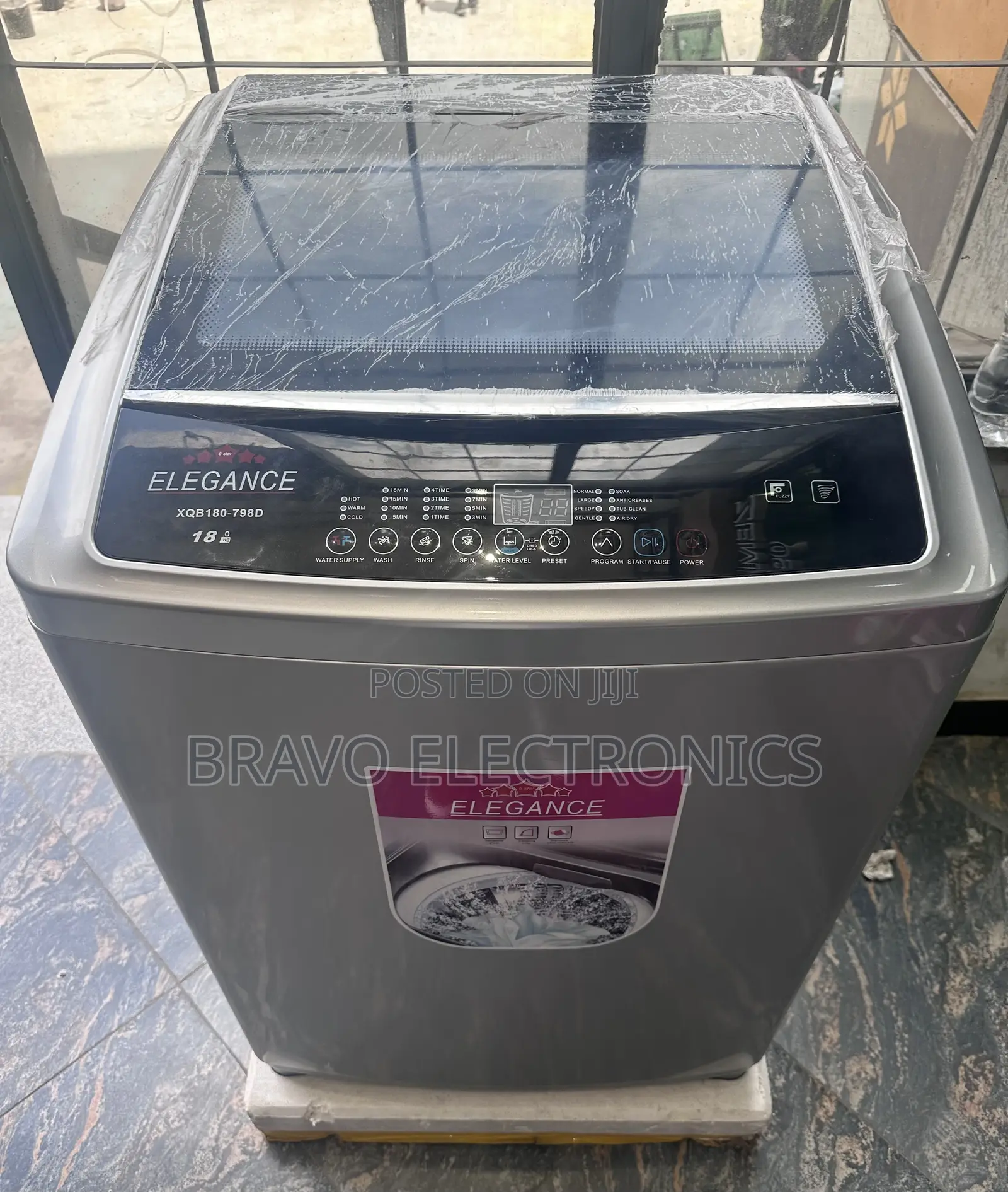 Elegance 18kg Automatic Washing Machine