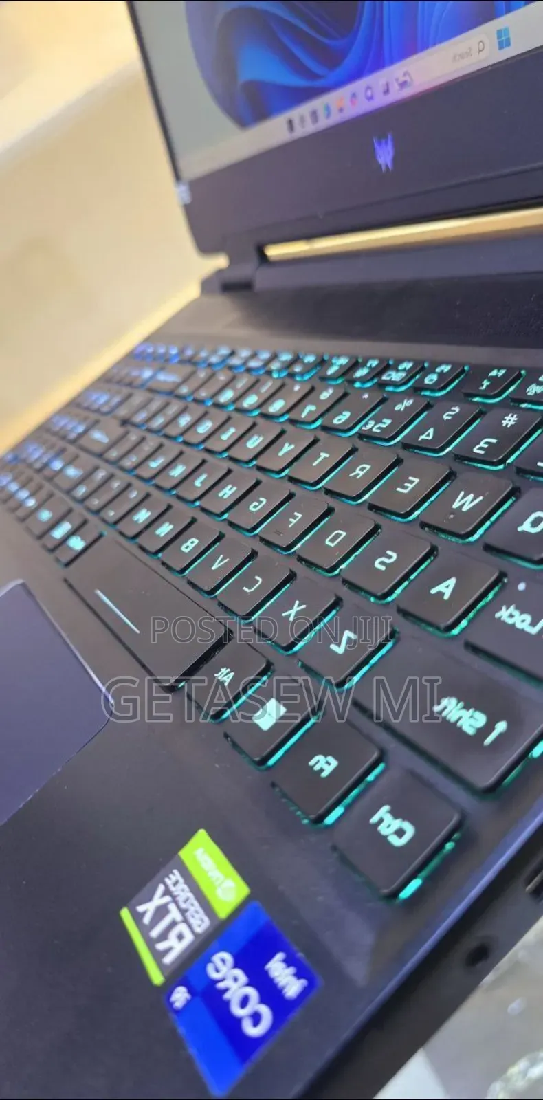 New Laptop Acer Predator Helios 300 16GB Intel Core I9 SSD 1T