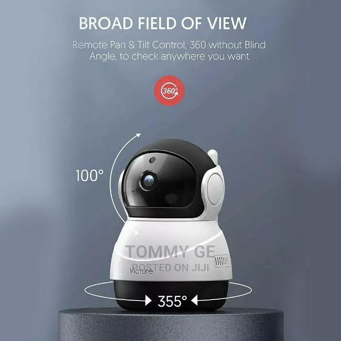 Victure 360° High Quality Cctv Camera #ባሉበት_ቦታ_ሆነው_የስራ_ቦታዎን