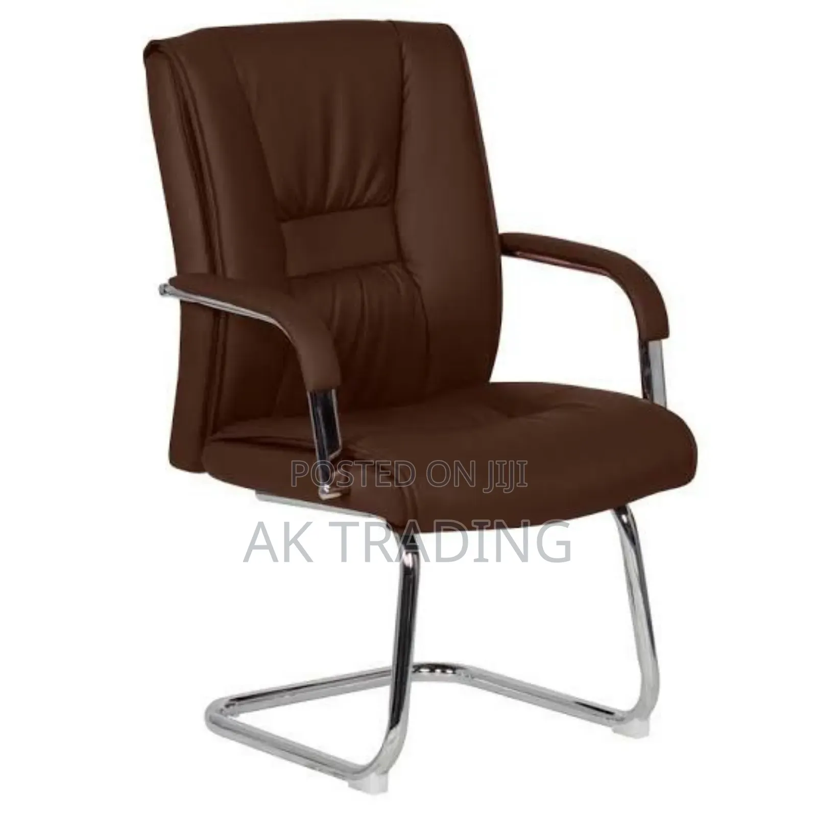 Leather Mitting Guests Chair