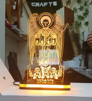 Led Light Box With Religious Design