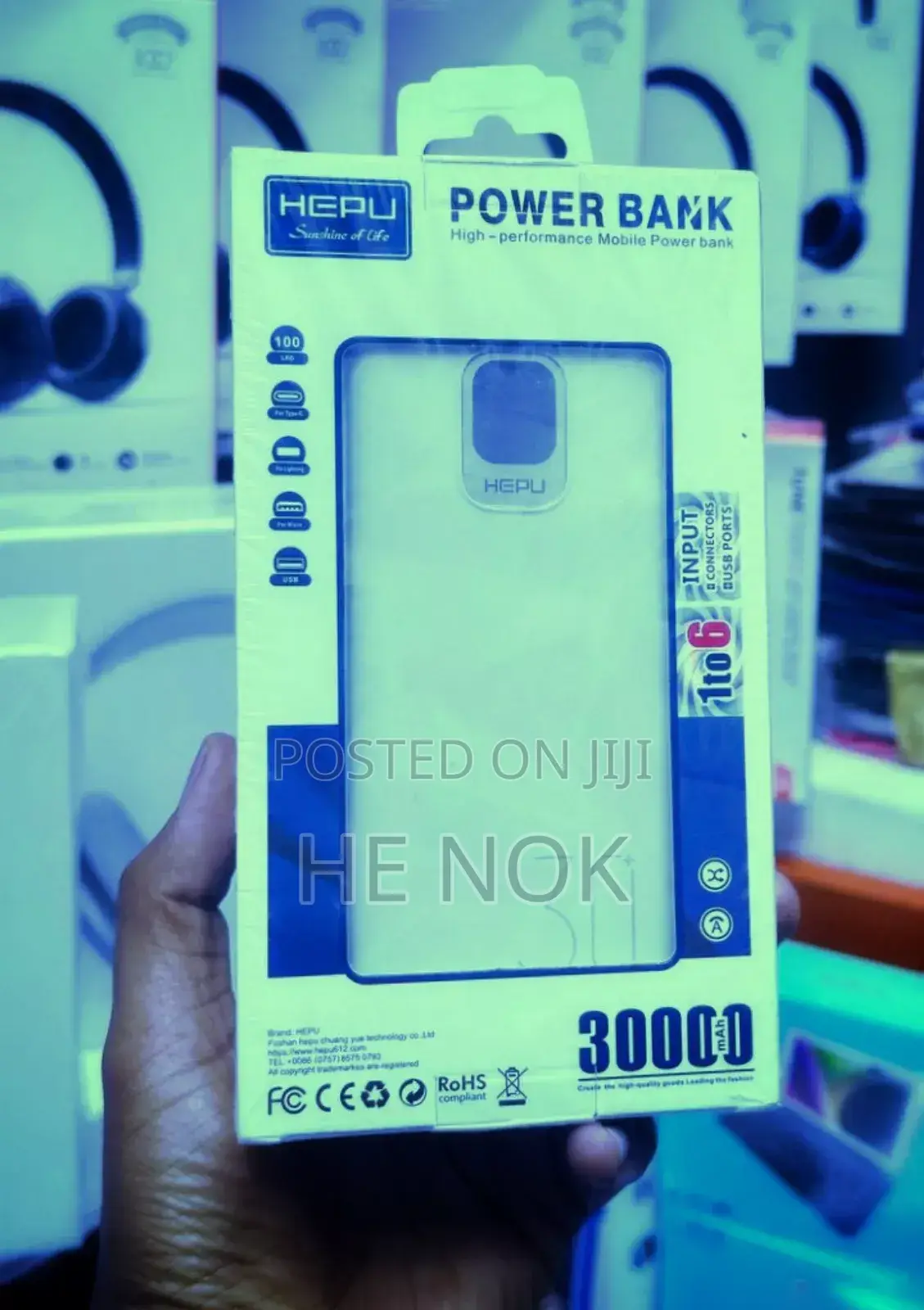 Hepu Power Bank 30000mah