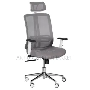 Photo - Gray Manageral Chair Modern