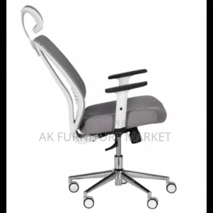 Gray Manageral Chair Modern