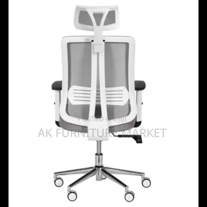 Gray Manageral Chair Modern