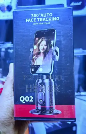 Photo - Auto Face Tracking Selfie Stick Tripod 360 Degree