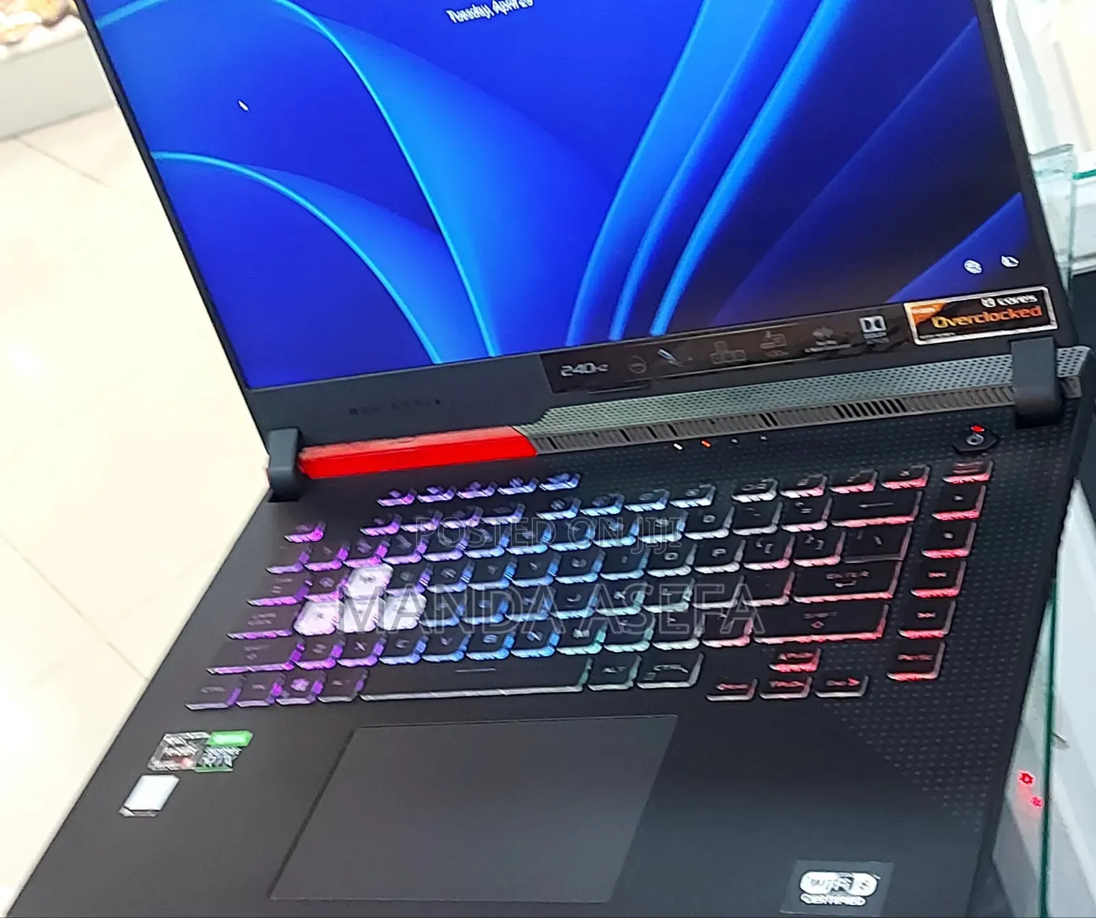 New Laptop Asus ROG Strix G16 G614 16GB AMD Ryzen 9 SSD 512GB