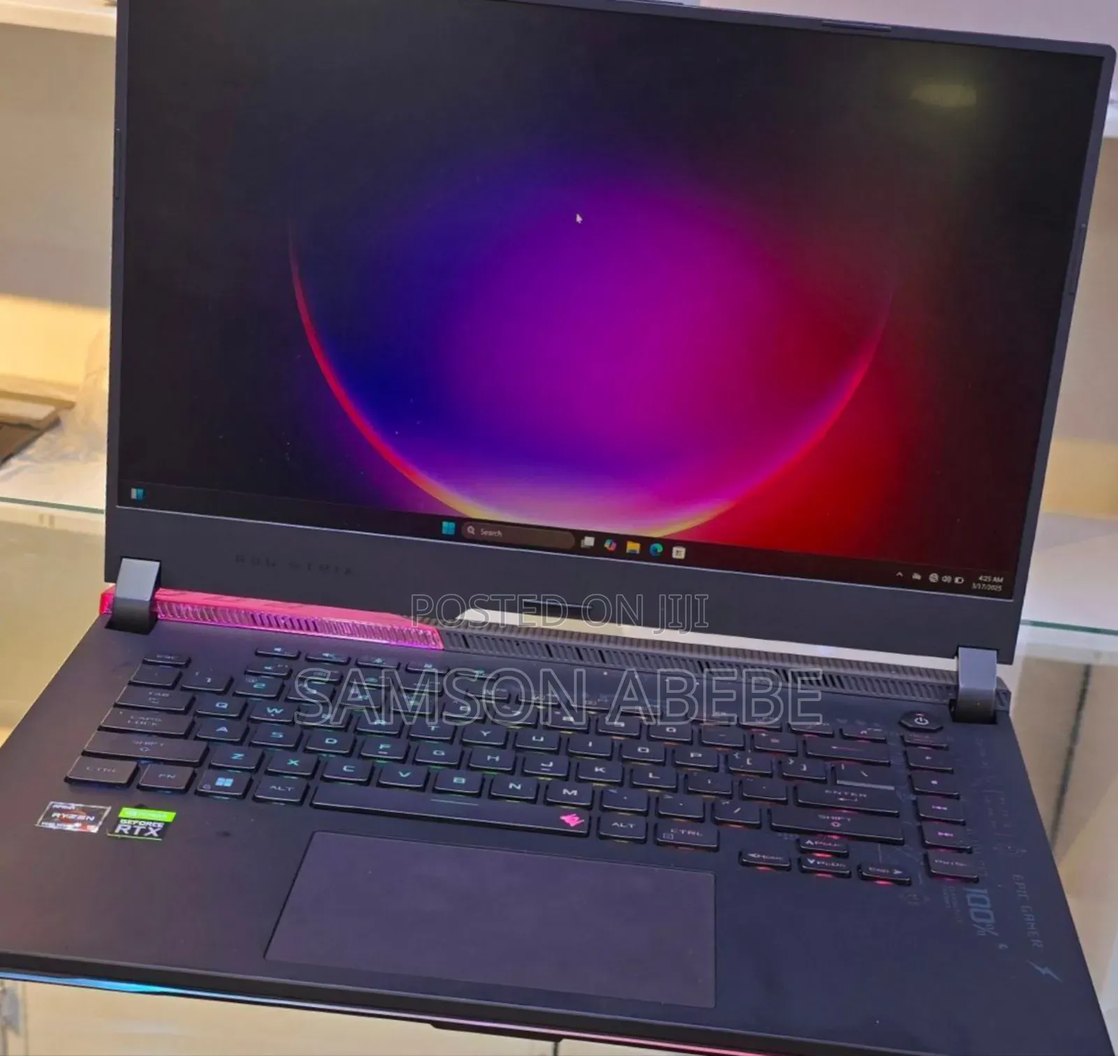 New Laptop Asus ROG Strix G15 16GB AMD Ryzen 9 SSD 1T