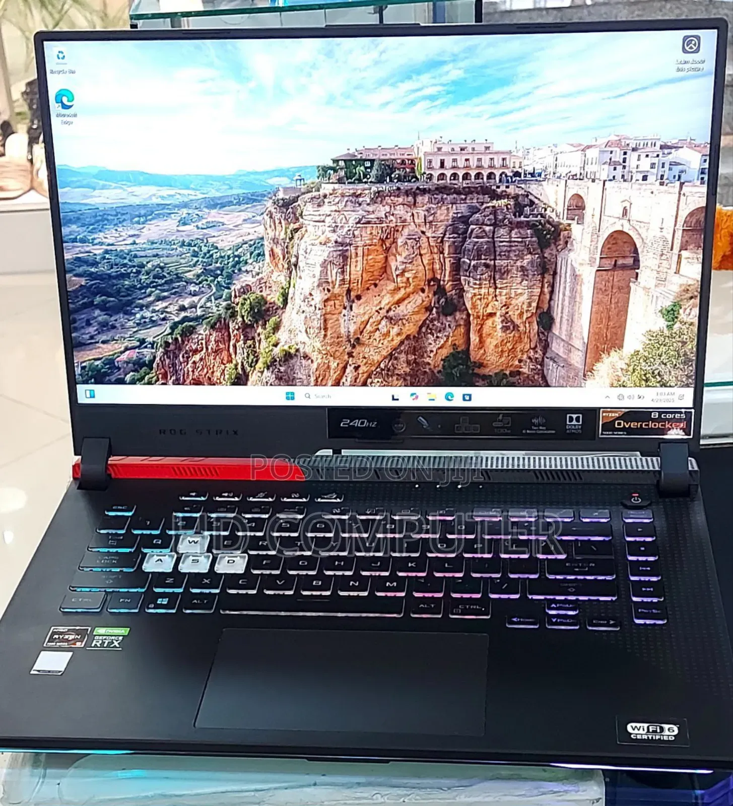 New Laptop Asus ROG Strix G15 16GB AMD Ryzen 9 SSD 512GB