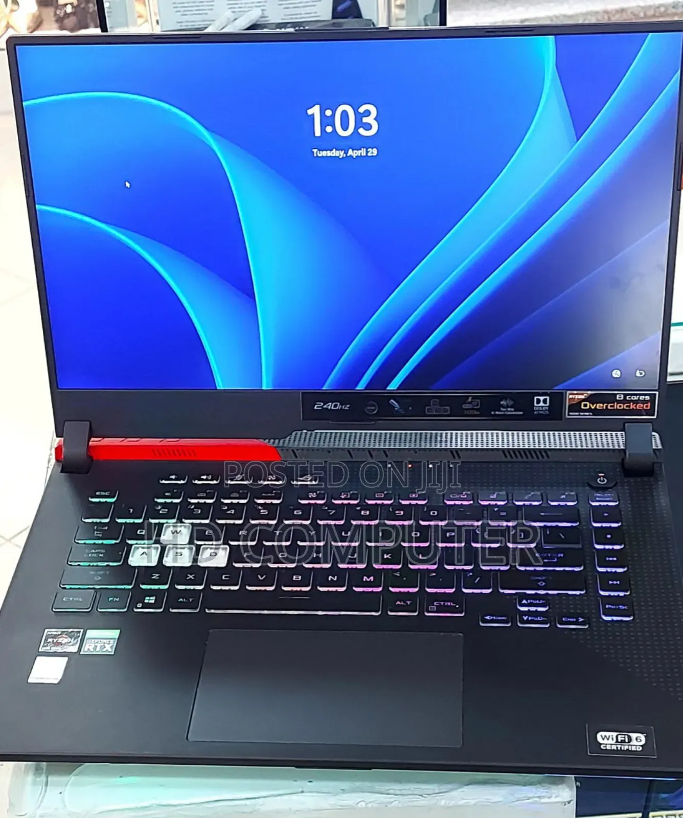 New Laptop Asus ROG Strix G15 16GB AMD Ryzen 9 SSD 512GB