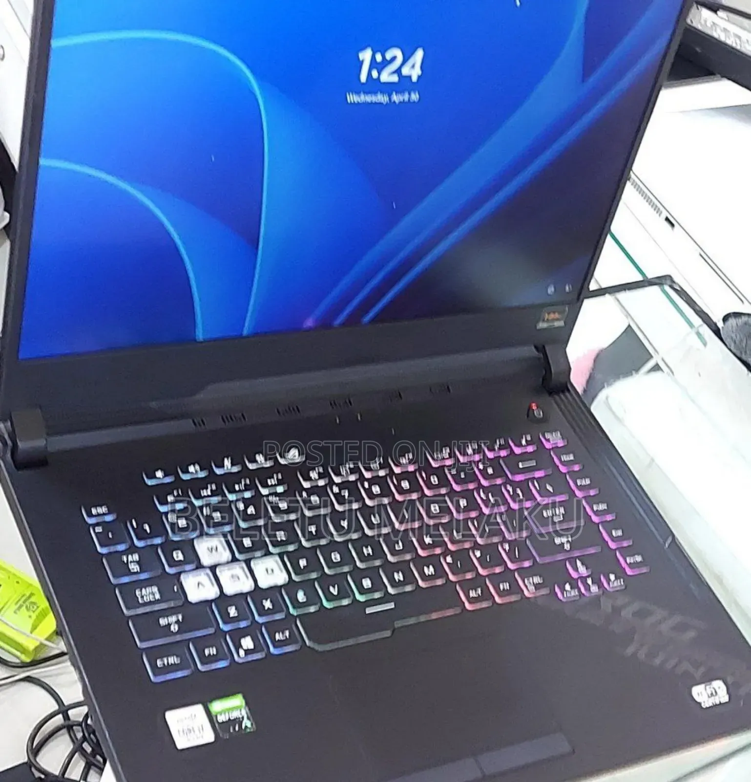 New Laptop Asus ROG Strix G15 16GB Intel Core I7 SSD 512GB