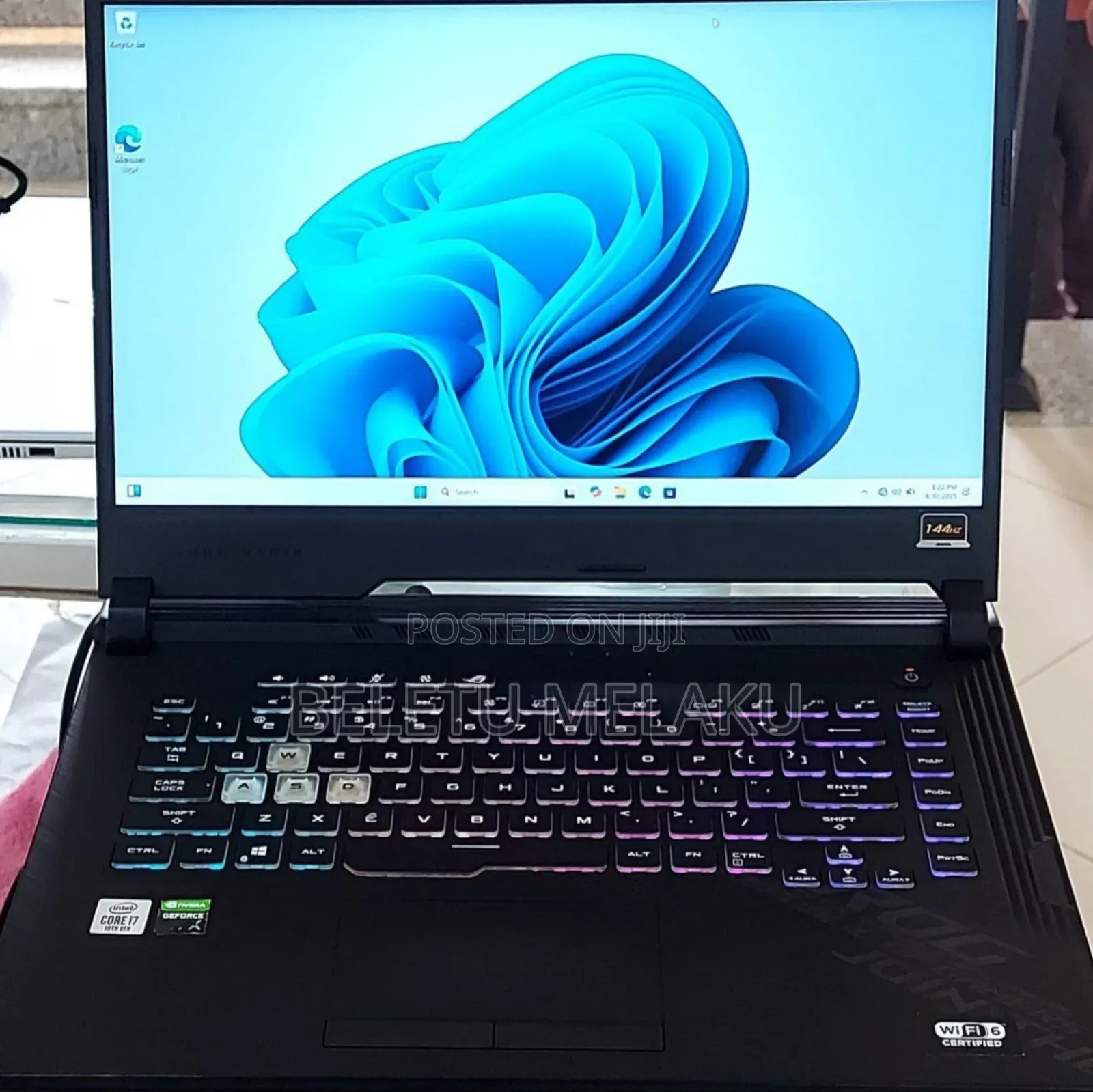 New Laptop Asus ROG Strix G15 16GB Intel Core I7 SSD 512GB