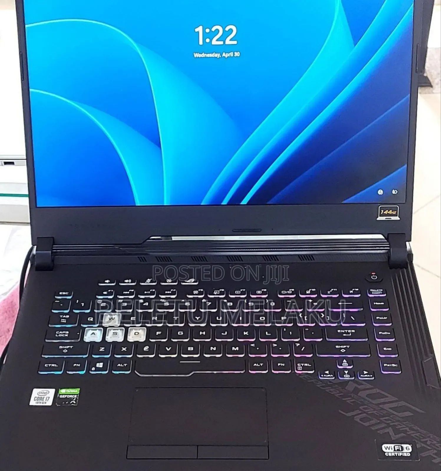 New Laptop Asus ROG Strix G15 16GB Intel Core I7 SSD 512GB