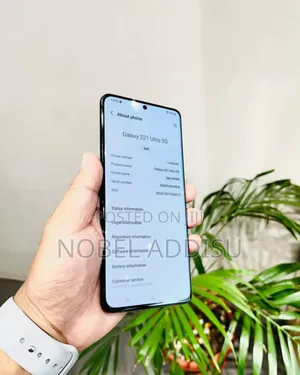 New Samsung Galaxy S21 Ultra 5G 256 GB Black