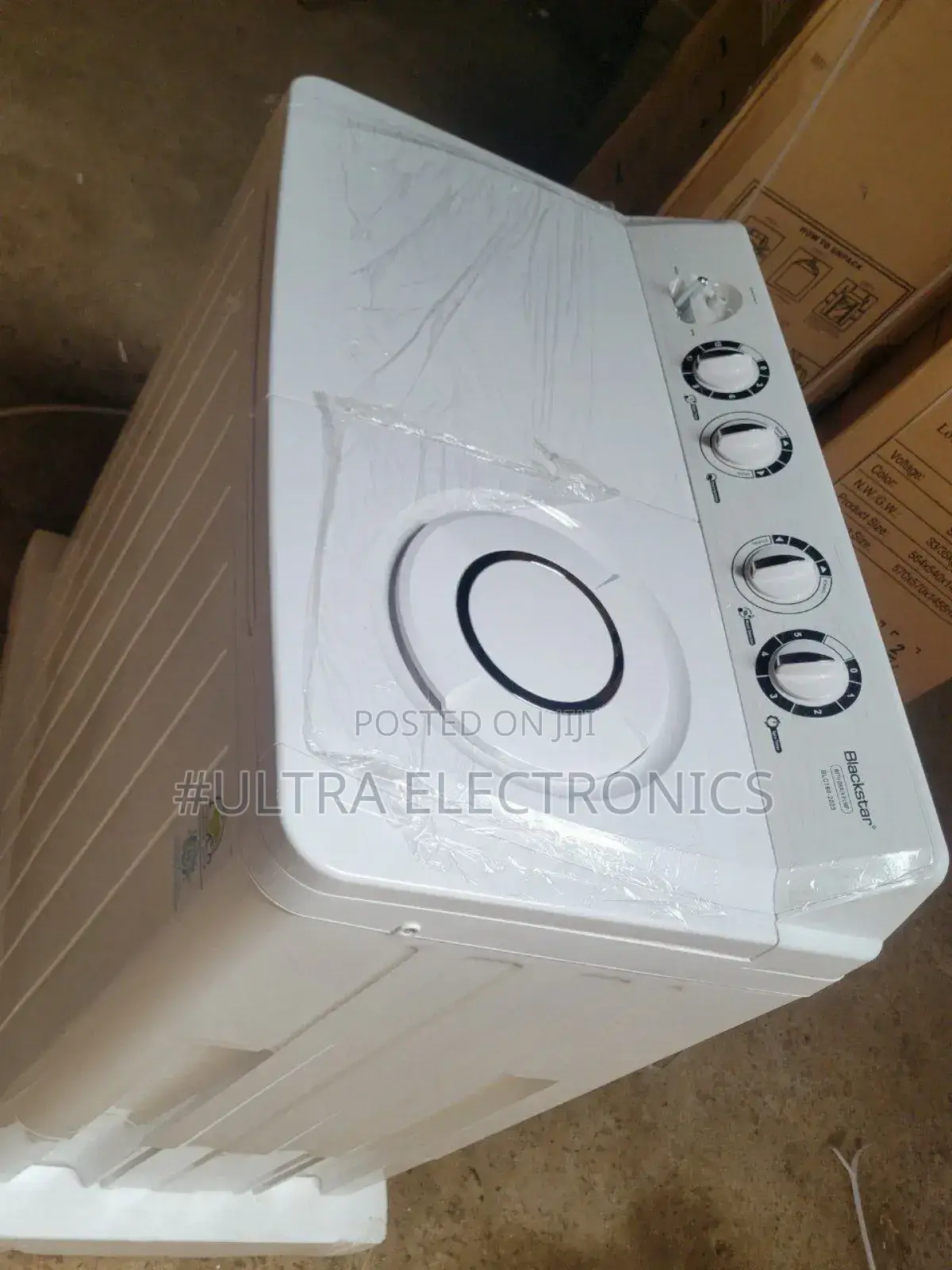 Black Star Washing Machine 16.Kg
