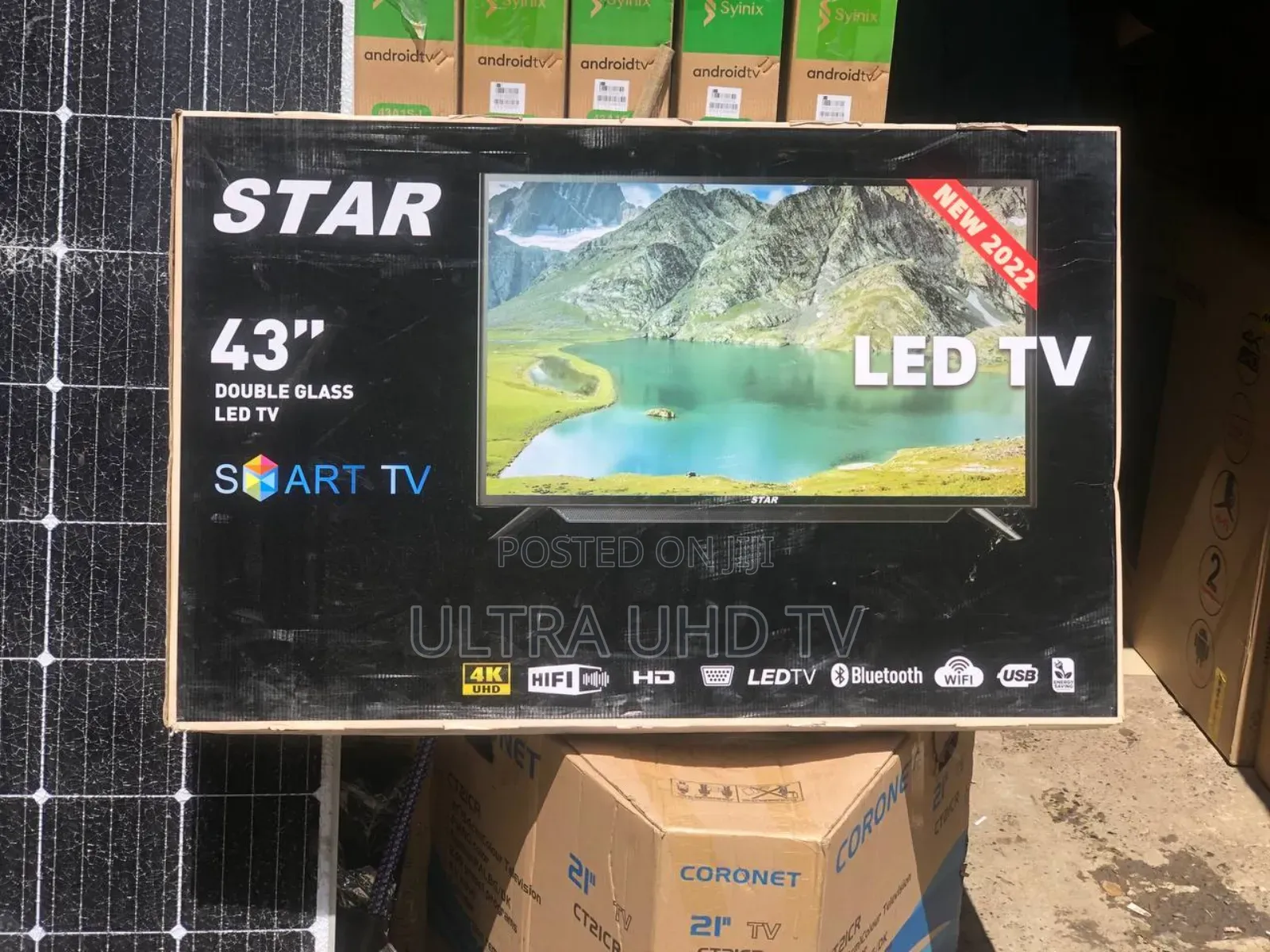 Star 43 Inch Double Glass Smart Uhd Tv
