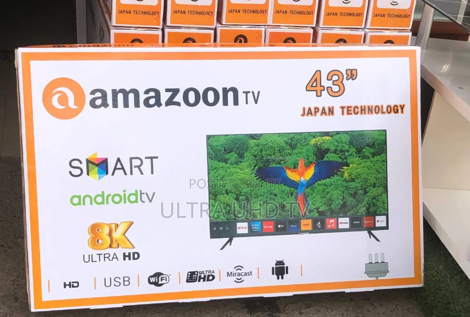 Star 43 Inch Double Glass Smart Uhd Tv