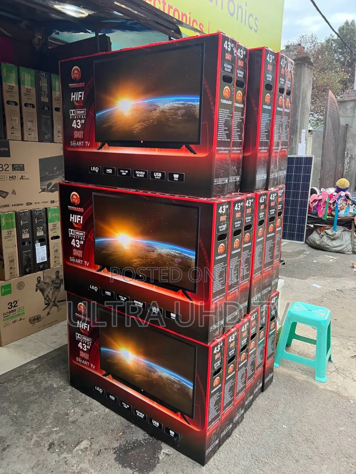 Tornado 43 Inch Smart Uhd Tv