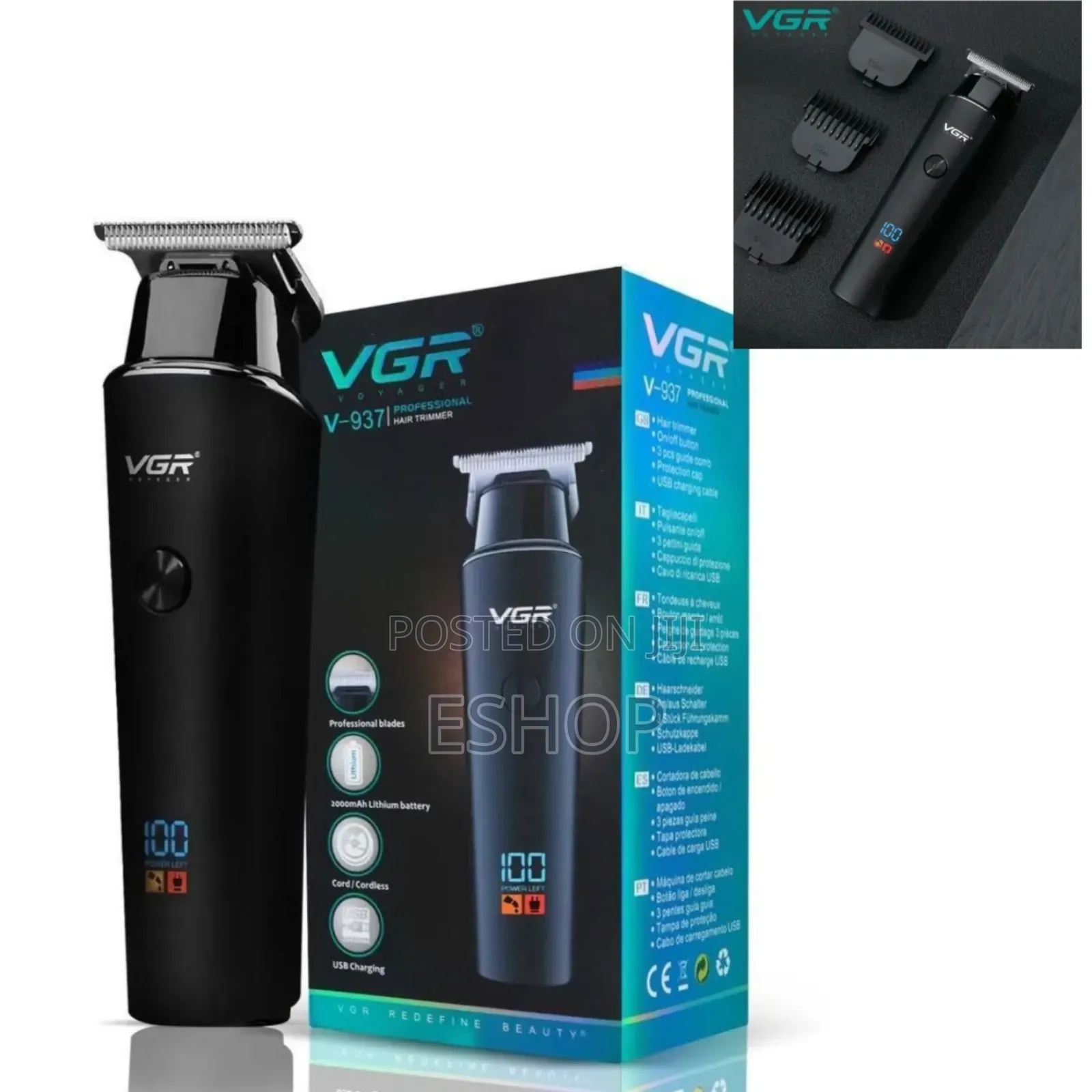 **Vgr v-937 Professional Trimmer – For Kids Adults**