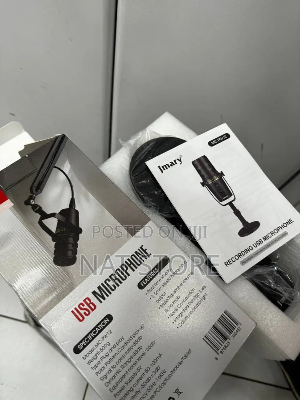 Jmary Mic Pw12 Usb Microphone