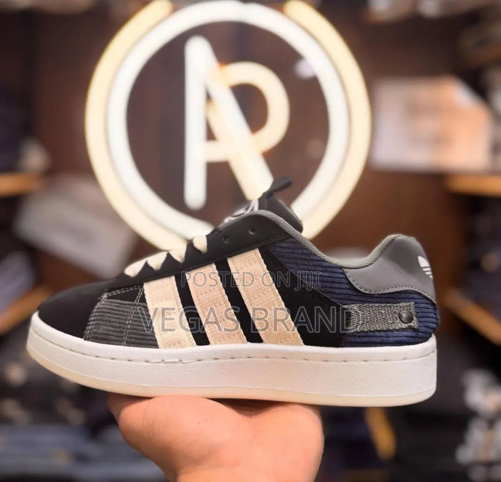 Adidas Cumpas Oos Blue White Master Quality Shoes