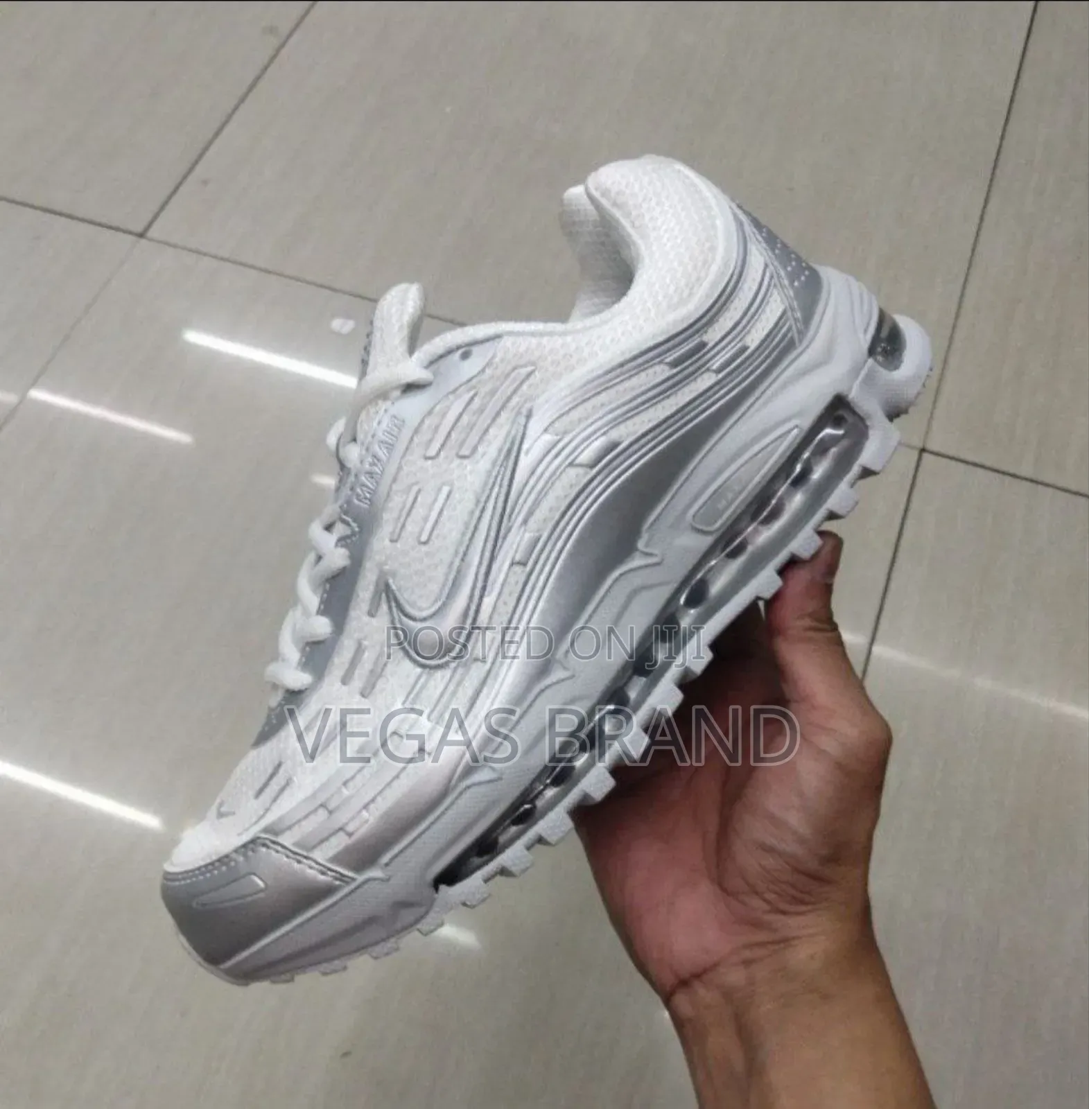 Nike Air Max Tl 2.5 White Silver Master Quality Shoes