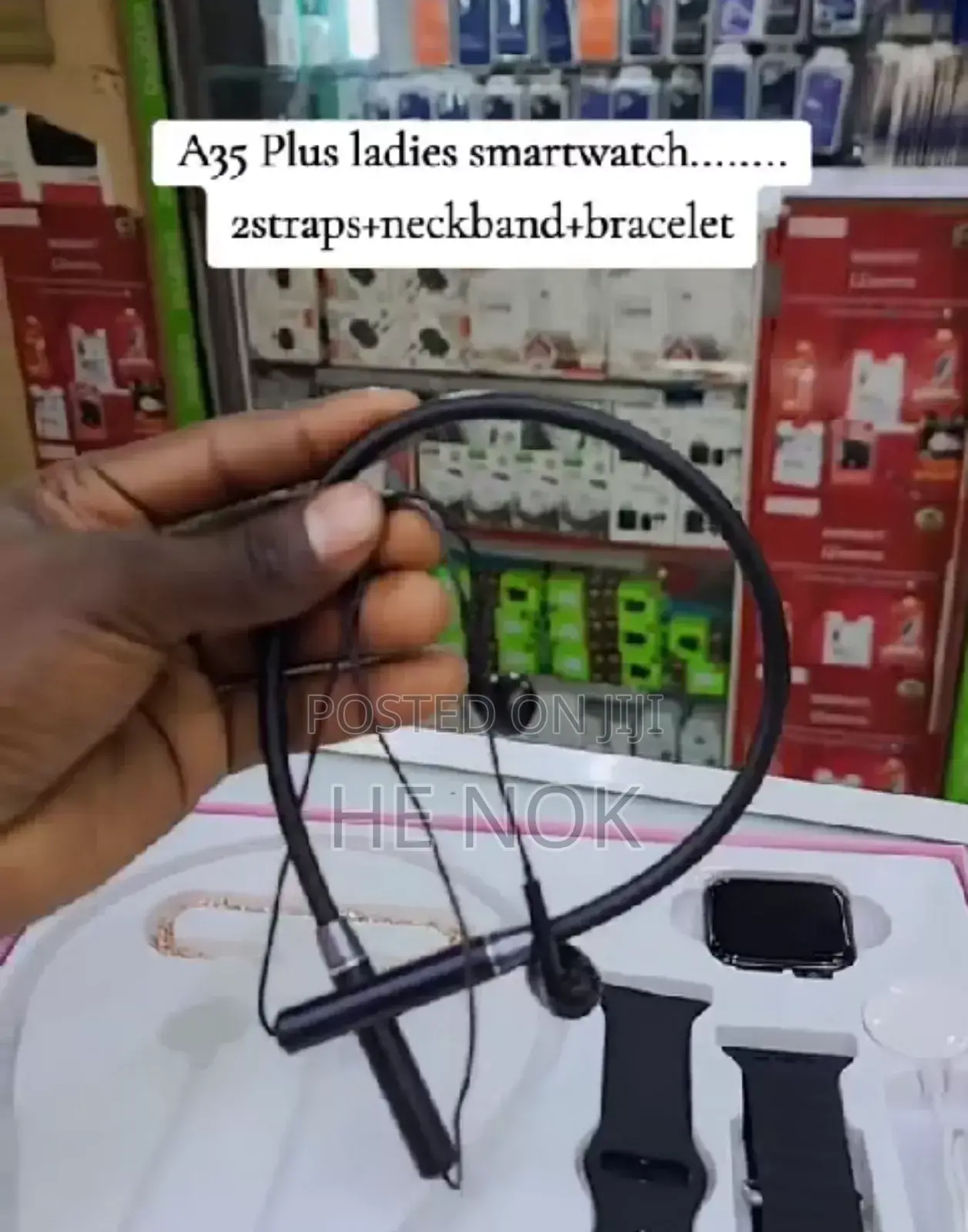 A35 Plus Girl Smart Watch With Gifts