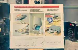 Laptop and Tablet Stand With Cooling Fan