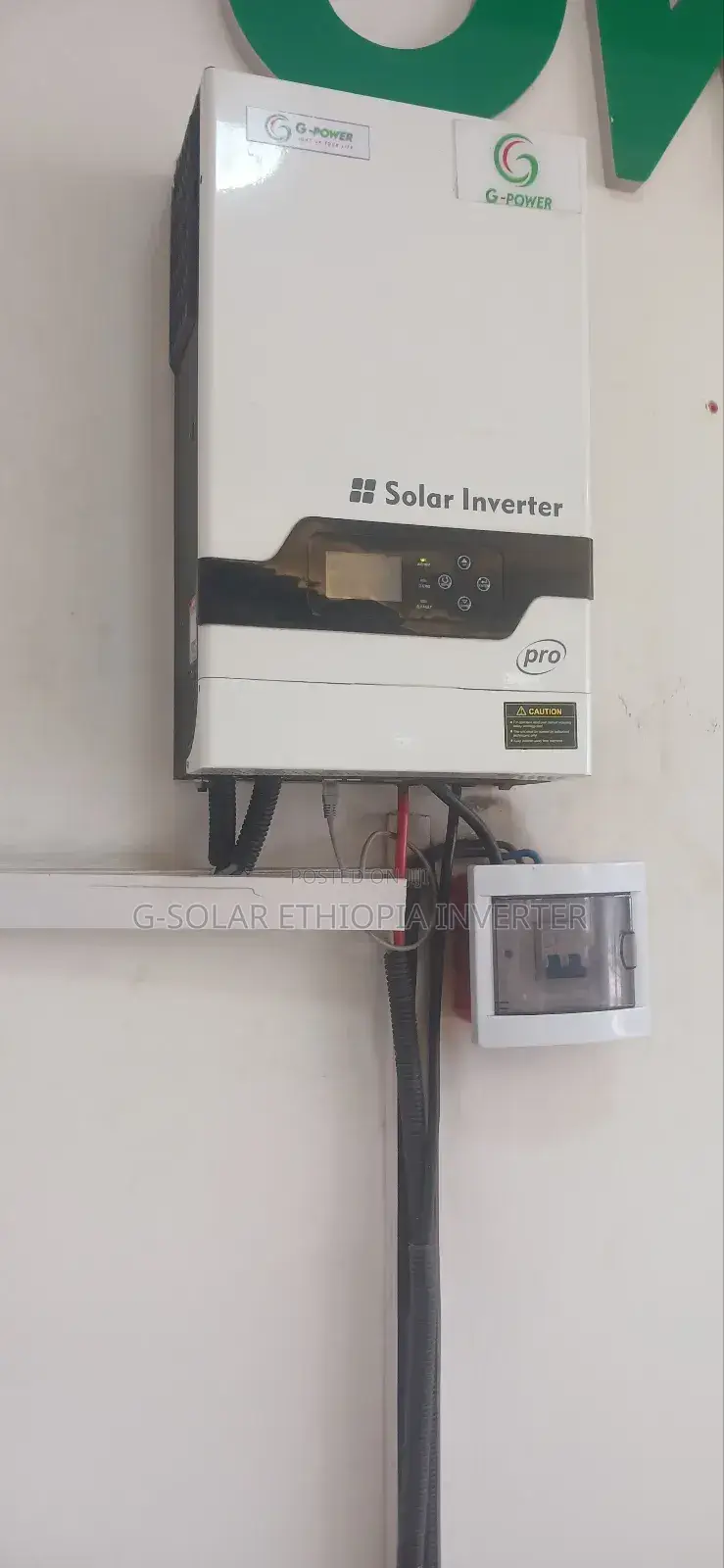 Addis Ababa Residents: Upgrade to G-Power Solar Enjoy 24/7