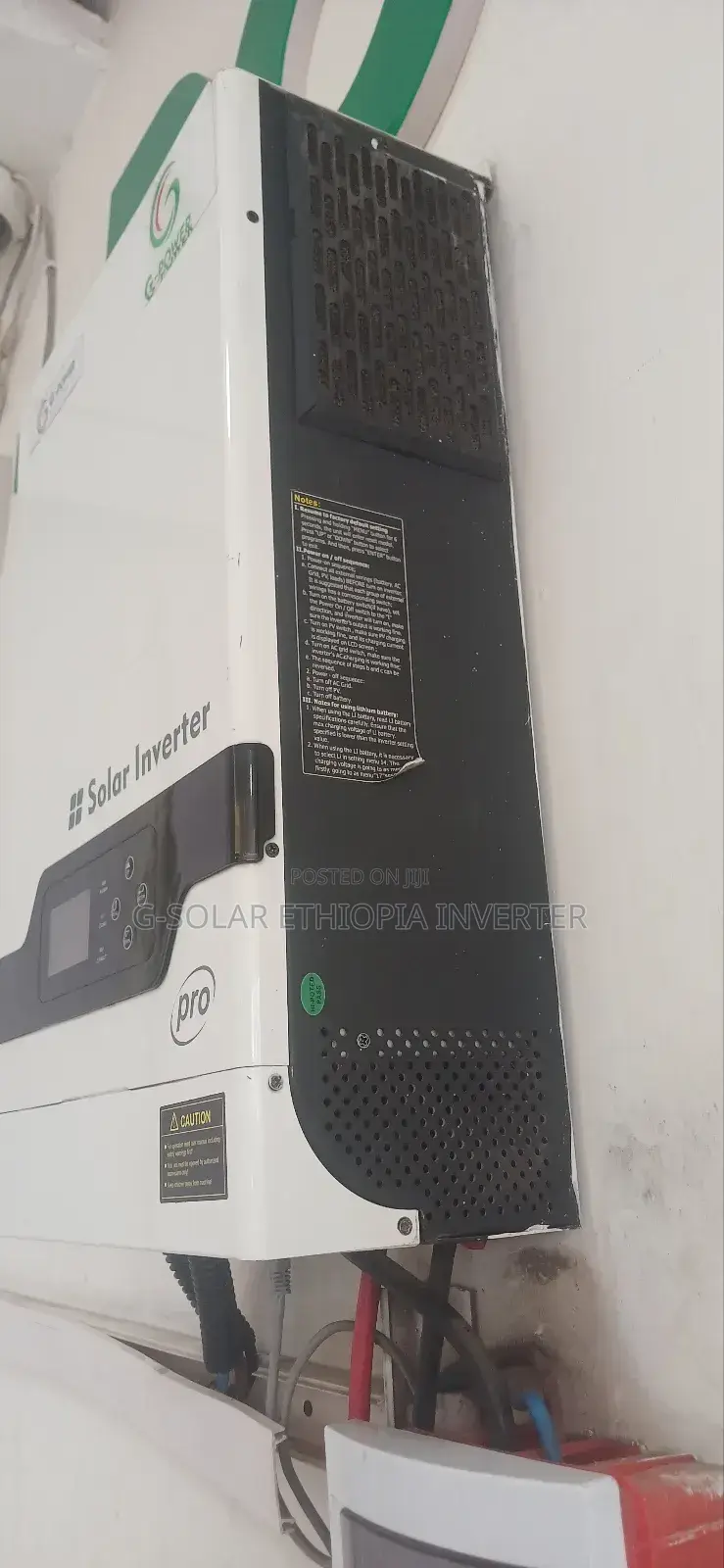 Addis Ababa Residents: Upgrade to G-Power Solar Enjoy 24/7