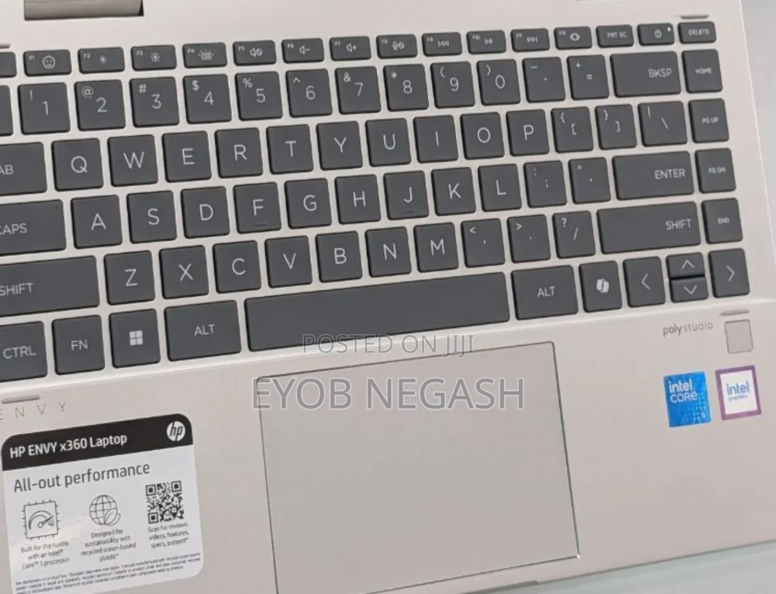 New Laptop HP Envy 4 8GB Intel Core Ultra 5 SSD 512GB